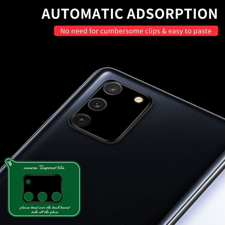 For Samsung Galaxy S10 Lite Silk Screen Luminous Ring Back Camera Lens Film