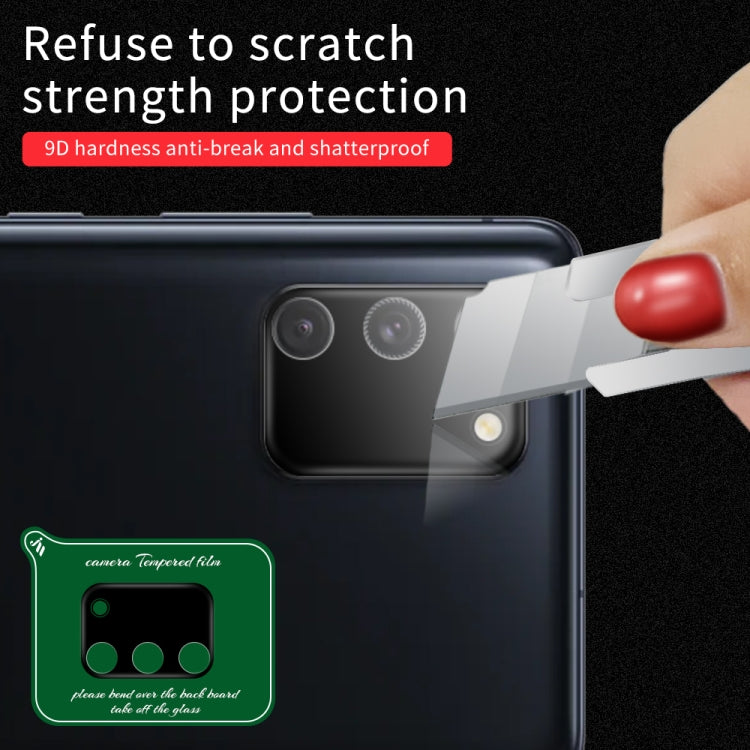 For Samsung Galaxy S10 Lite Silk Screen Luminous Ring Back Camera Lens Film