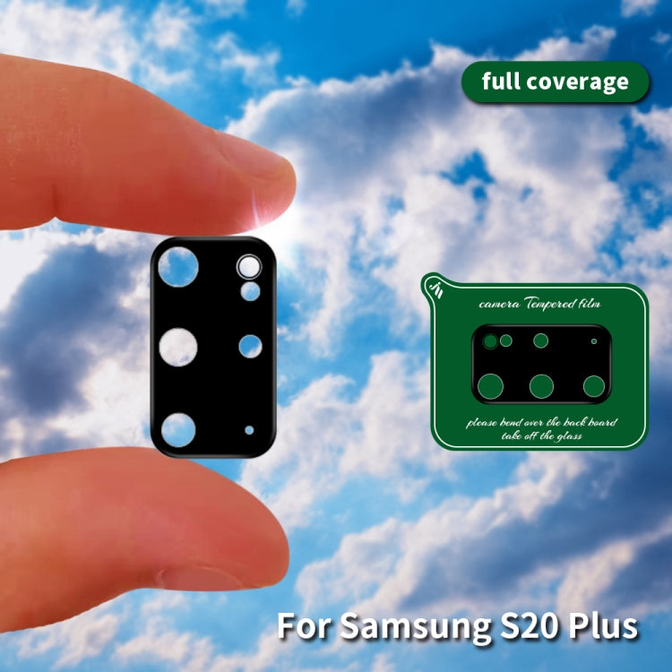 For Samsung Galaxy S20+ Silk Screen Luminous Ring Back Camera Lens Film