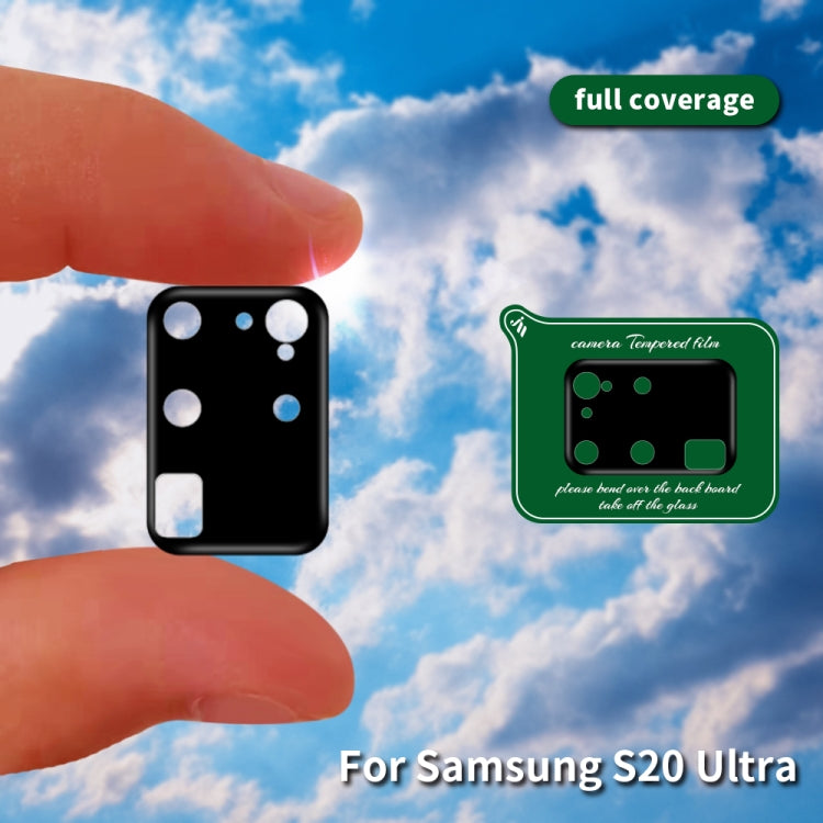 For Samsung Galaxy S20 Ultra Silk Screen Luminous Ring Back Camera Lens Film