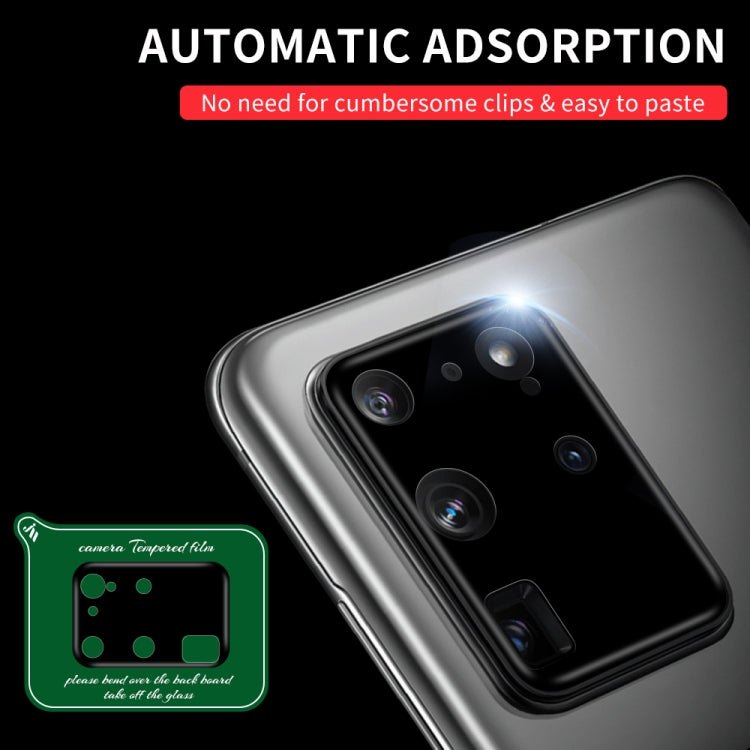 For Samsung Galaxy S20 Ultra Silk Screen Luminous Ring Back Camera Lens Film