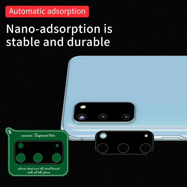 For Samsung Galaxy S20 Silk Screen Luminous Ring Back Camera Lens Film