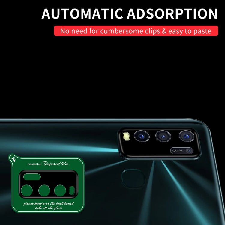 For Vivo Y50 / Y30 Silk Screen Luminous Ring Back Camera Lens Film