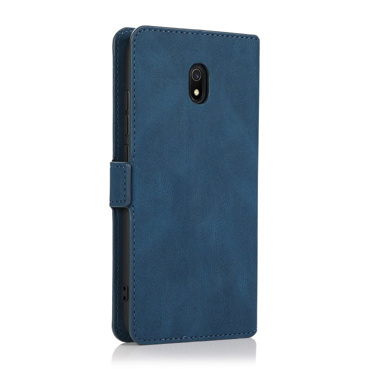For Xiaomi Redmi 8A Retro Magnetic Closing Clasp Horizontal Flip Leather Case with Holder & Card Slots & Photo Frame & Wallet