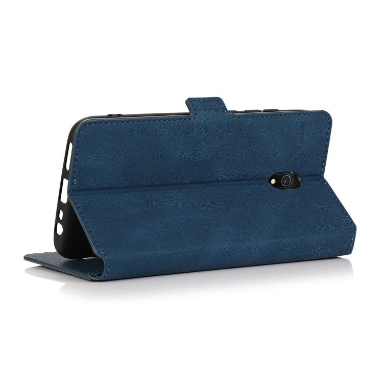 For Xiaomi Redmi 8A Retro Magnetic Closing Clasp Horizontal Flip Leather Case with Holder & Card Slots & Photo Frame & Wallet