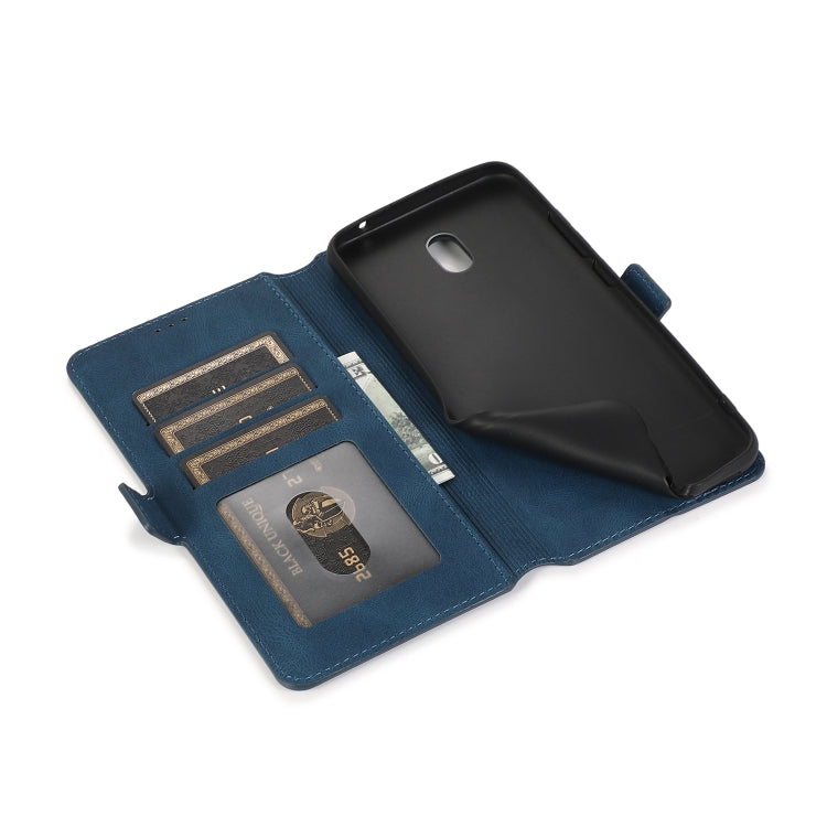 For Xiaomi Redmi 8A Retro Magnetic Closing Clasp Horizontal Flip Leather Case with Holder & Card Slots & Photo Frame & Wallet