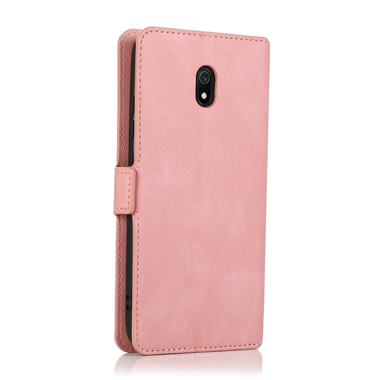 For Xiaomi Redmi 8A Retro Magnetic Closing Clasp Horizontal Flip Leather Case with Holder & Card Slots & Photo Frame & Wallet