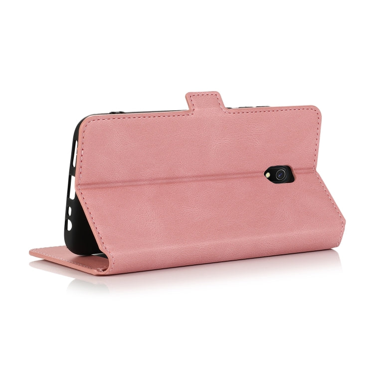 For Xiaomi Redmi 8A Retro Magnetic Closing Clasp Horizontal Flip Leather Case with Holder & Card Slots & Photo Frame & Wallet