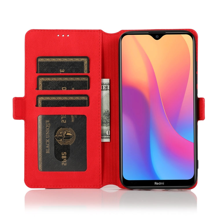 For Xiaomi Redmi 8A Retro Magnetic Closing Clasp Horizontal Flip Leather Case with Holder & Card Slots & Photo Frame & Wallet