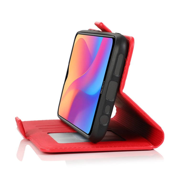 For Xiaomi Redmi 8A Retro Magnetic Closing Clasp Horizontal Flip Leather Case with Holder & Card Slots & Photo Frame & Wallet