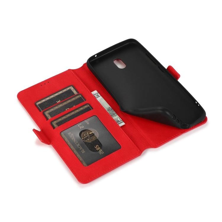 For Xiaomi Redmi 8A Retro Magnetic Closing Clasp Horizontal Flip Leather Case with Holder & Card Slots & Photo Frame & Wallet