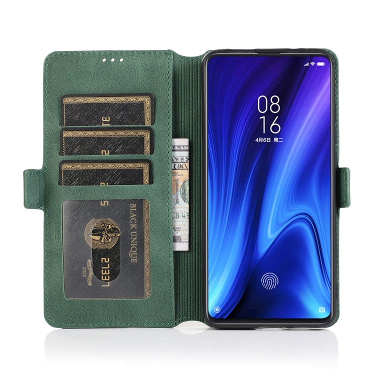 For Xiaomi Redmi K20 Pro Retro Magnetic Closing Clasp Horizontal Flip Leather Case with Holder & Card Slots & Photo Frame & Wallet