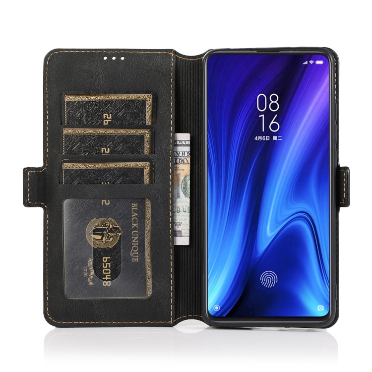 For Xiaomi Redmi K20 Pro Retro Magnetic Closing Clasp Horizontal Flip Leather Case with Holder & Card Slots & Photo Frame & Wallet