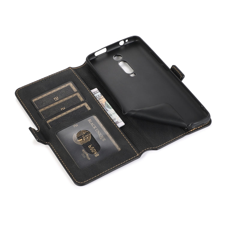 For Xiaomi Redmi K20 Pro Retro Magnetic Closing Clasp Horizontal Flip Leather Case with Holder & Card Slots & Photo Frame & Wallet