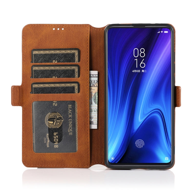 For Xiaomi Redmi K20 Pro Retro Magnetic Closing Clasp Horizontal Flip Leather Case with Holder & Card Slots & Photo Frame & Wallet