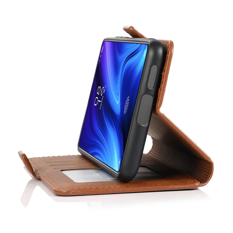 For Xiaomi Redmi K20 Pro Retro Magnetic Closing Clasp Horizontal Flip Leather Case with Holder & Card Slots & Photo Frame & Wallet