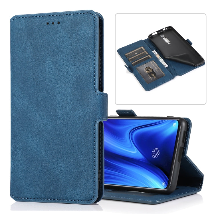 For Xiaomi Redmi K20 Pro Retro Magnetic Closing Clasp Horizontal Flip Leather Case with Holder & Card Slots & Photo Frame & Wallet