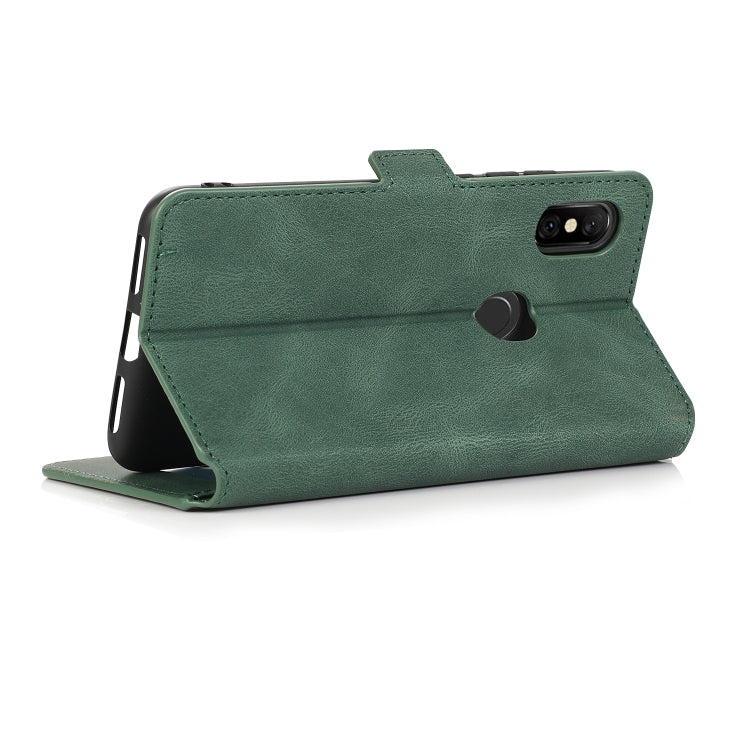 For Xiaomi Redmi Note 6 Retro Magnetic Closing Clasp Horizontal Flip Leather Case with Holder & Card Slots & Photo Frame & Wallet