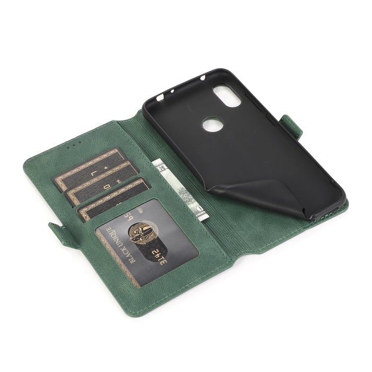 For Xiaomi Redmi Note 6 Retro Magnetic Closing Clasp Horizontal Flip Leather Case with Holder & Card Slots & Photo Frame & Wallet