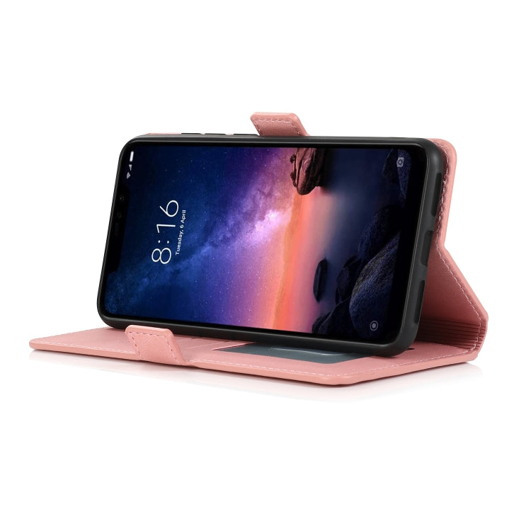 For Xiaomi Redmi Note 6 Retro Magnetic Closing Clasp Horizontal Flip Leather Case with Holder & Card Slots & Photo Frame & Wallet