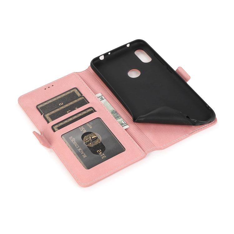 For Xiaomi Redmi Note 6 Retro Magnetic Closing Clasp Horizontal Flip Leather Case with Holder & Card Slots & Photo Frame & Wallet