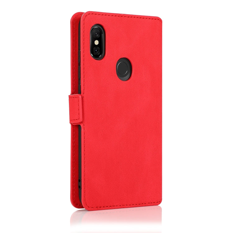 For Xiaomi Redmi Note 6 Retro Magnetic Closing Clasp Horizontal Flip Leather Case with Holder & Card Slots & Photo Frame & Wallet