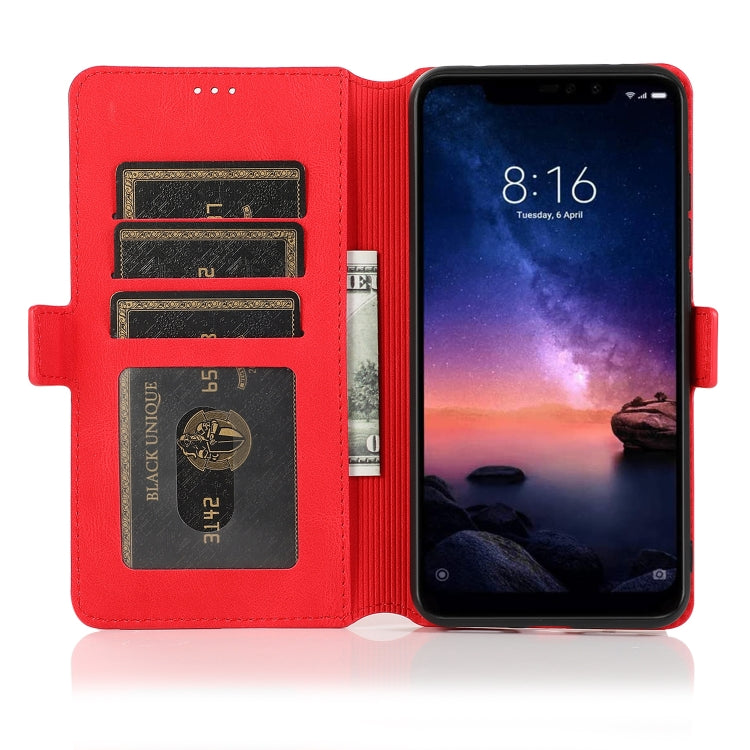 For Xiaomi Redmi Note 6 Retro Magnetic Closing Clasp Horizontal Flip Leather Case with Holder & Card Slots & Photo Frame & Wallet