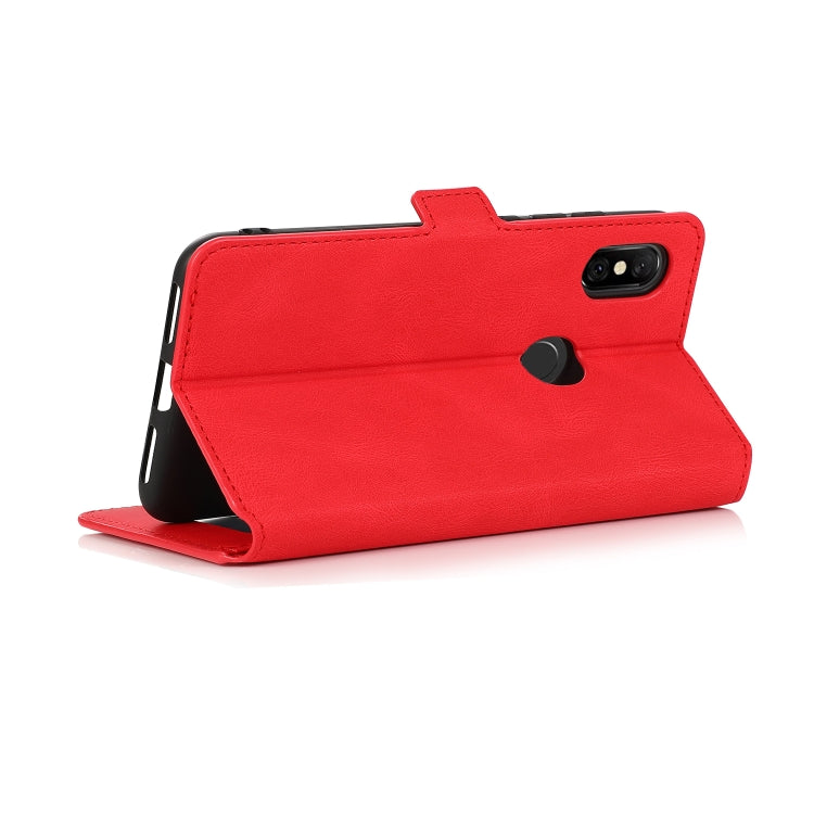 For Xiaomi Redmi Note 6 Retro Magnetic Closing Clasp Horizontal Flip Leather Case with Holder & Card Slots & Photo Frame & Wallet