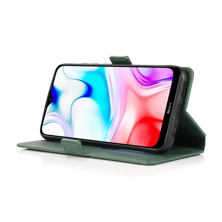 For Xiaomi Redmi 8 Retro Magnetic Closing Clasp Horizontal Flip Leather Case with Holder & Card Slots & Photo Frame & Wallet