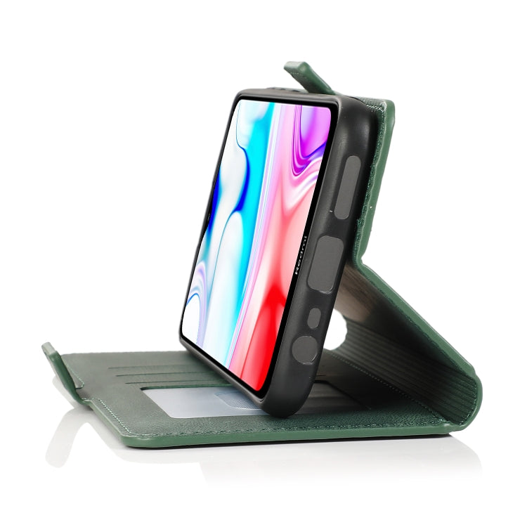 For Xiaomi Redmi 8 Retro Magnetic Closing Clasp Horizontal Flip Leather Case with Holder & Card Slots & Photo Frame & Wallet