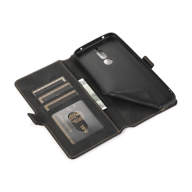 For Xiaomi Redmi 8 Retro Magnetic Closing Clasp Horizontal Flip Leather Case with Holder & Card Slots & Photo Frame & Wallet