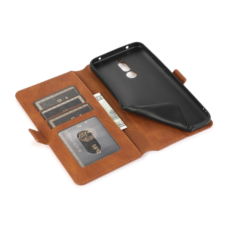 For Xiaomi Redmi 8 Retro Magnetic Closing Clasp Horizontal Flip Leather Case with Holder & Card Slots & Photo Frame & Wallet