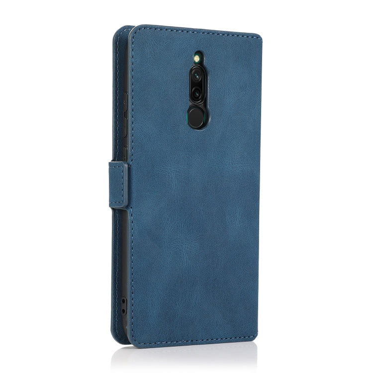 For Xiaomi Redmi 8 Retro Magnetic Closing Clasp Horizontal Flip Leather Case with Holder & Card Slots & Photo Frame & Wallet