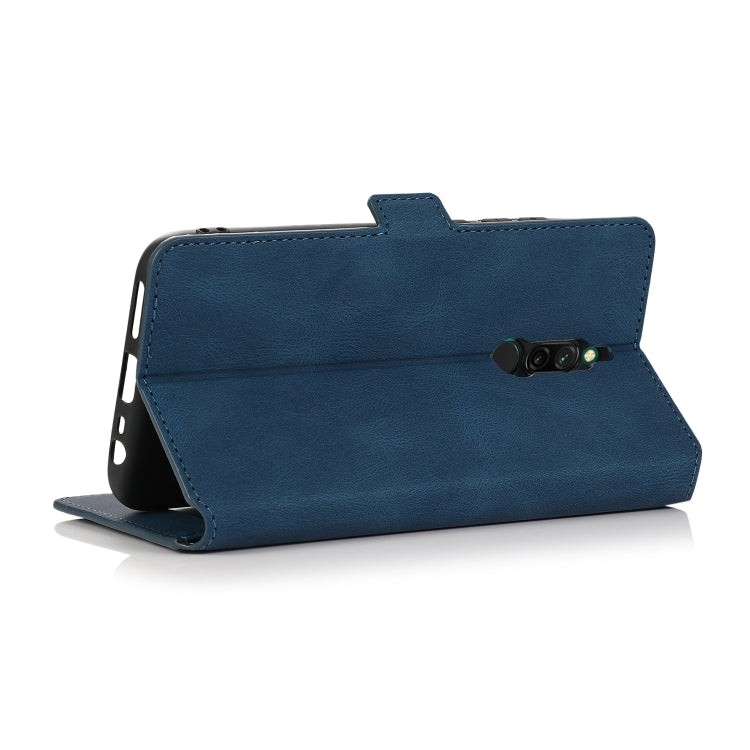 For Xiaomi Redmi 8 Retro Magnetic Closing Clasp Horizontal Flip Leather Case with Holder & Card Slots & Photo Frame & Wallet