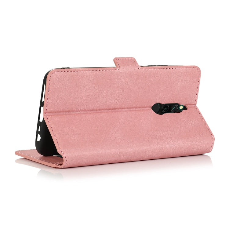 For Xiaomi Redmi 8 Retro Magnetic Closing Clasp Horizontal Flip Leather Case with Holder & Card Slots & Photo Frame & Wallet