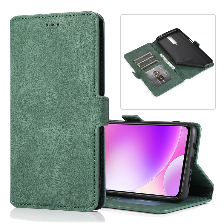 For Xiaomi Redmi K30 Retro Magnetic Closing Clasp Horizontal Flip Leather Case with Holder & Card Slots & Photo Frame & Wallet