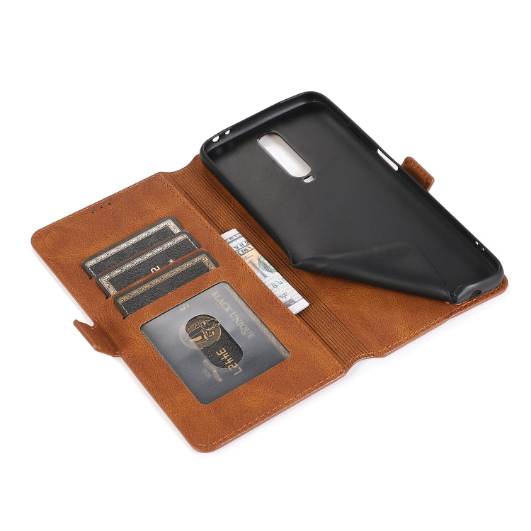 For Xiaomi Redmi K30 Retro Magnetic Closing Clasp Horizontal Flip Leather Case with Holder & Card Slots & Photo Frame & Wallet
