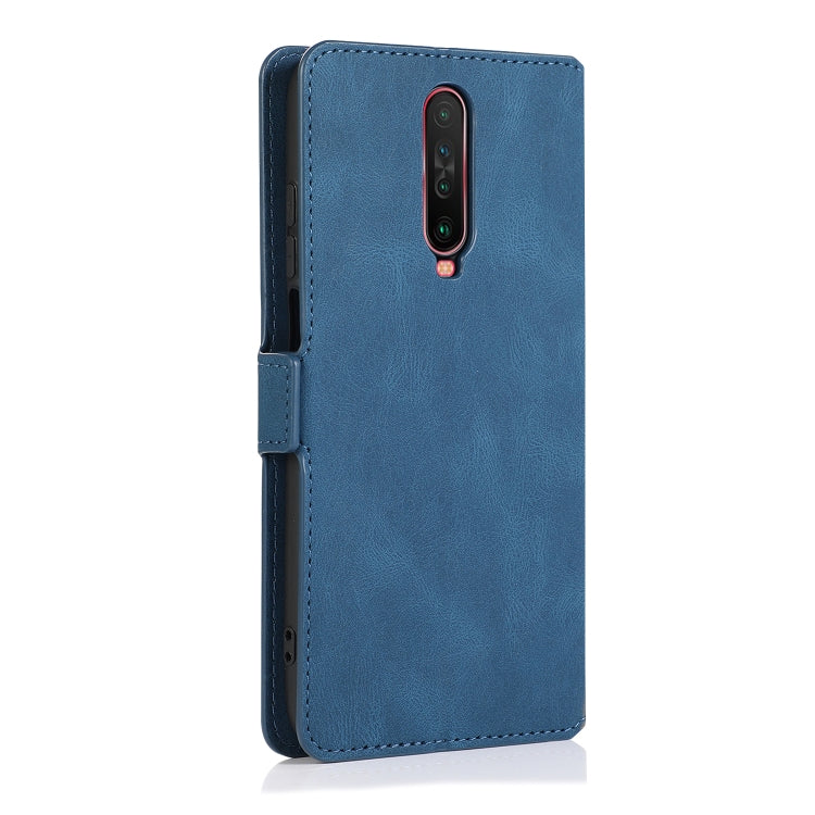 For Xiaomi Redmi K30 Retro Magnetic Closing Clasp Horizontal Flip Leather Case with Holder & Card Slots & Photo Frame & Wallet