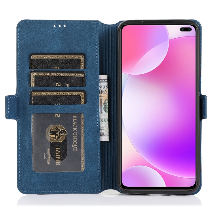 For Xiaomi Redmi K30 Retro Magnetic Closing Clasp Horizontal Flip Leather Case with Holder & Card Slots & Photo Frame & Wallet