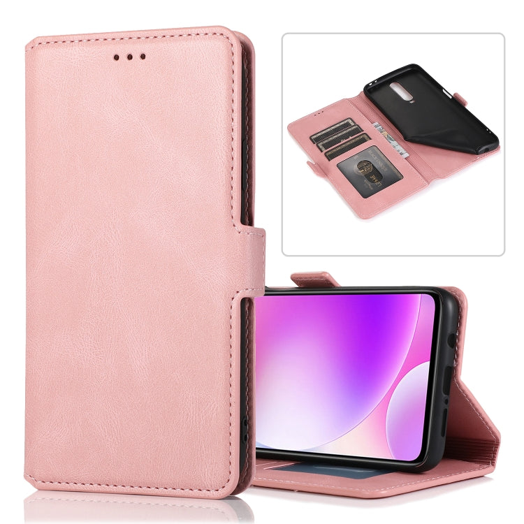For Xiaomi Redmi K30 Retro Magnetic Closing Clasp Horizontal Flip Leather Case with Holder & Card Slots & Photo Frame & Wallet