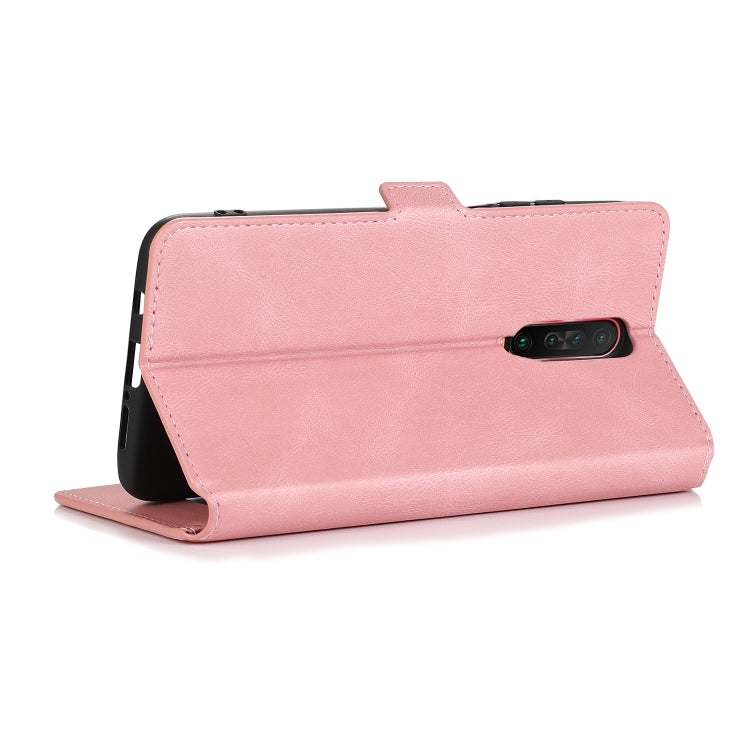 For Xiaomi Redmi K30 Retro Magnetic Closing Clasp Horizontal Flip Leather Case with Holder & Card Slots & Photo Frame & Wallet