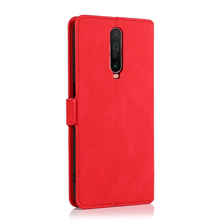 For Xiaomi Redmi K30 Retro Magnetic Closing Clasp Horizontal Flip Leather Case with Holder & Card Slots & Photo Frame & Wallet