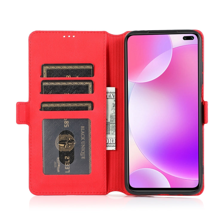 For Xiaomi Redmi K30 Retro Magnetic Closing Clasp Horizontal Flip Leather Case with Holder & Card Slots & Photo Frame & Wallet