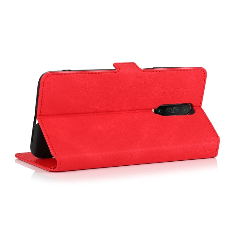 For Xiaomi Redmi K30 Retro Magnetic Closing Clasp Horizontal Flip Leather Case with Holder & Card Slots & Photo Frame & Wallet