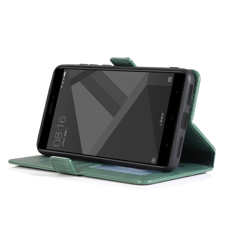 For Xiaomi Redmi Note 4X Retro Magnetic Closing Clasp Horizontal Flip Leather Case with Holder & Card Slots & Photo Frame & Wallet