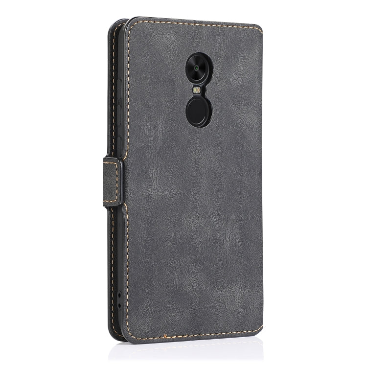 For Xiaomi Redmi Note 4X Retro Magnetic Closing Clasp Horizontal Flip Leather Case with Holder & Card Slots & Photo Frame & Wallet