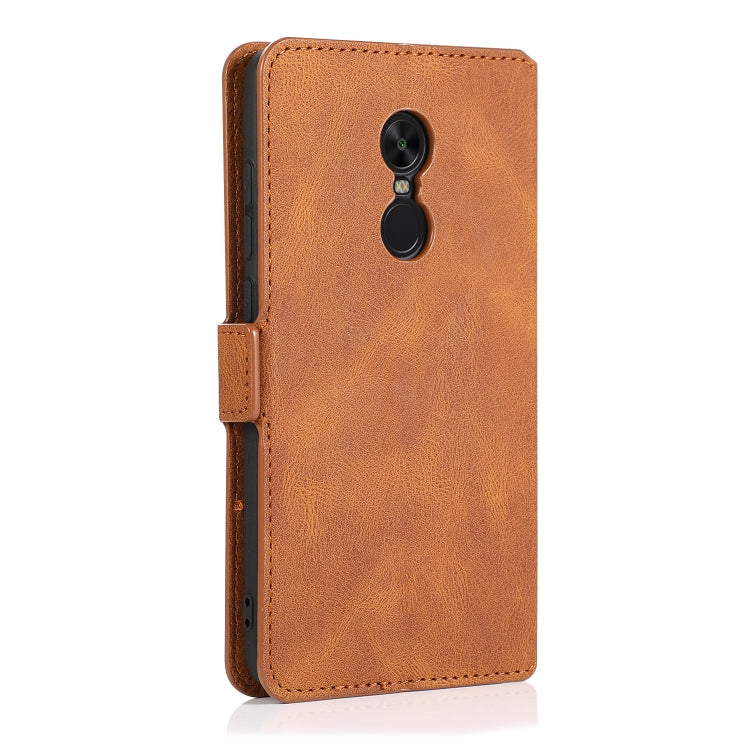 For Xiaomi Redmi Note 4X Retro Magnetic Closing Clasp Horizontal Flip Leather Case with Holder & Card Slots & Photo Frame & Wallet