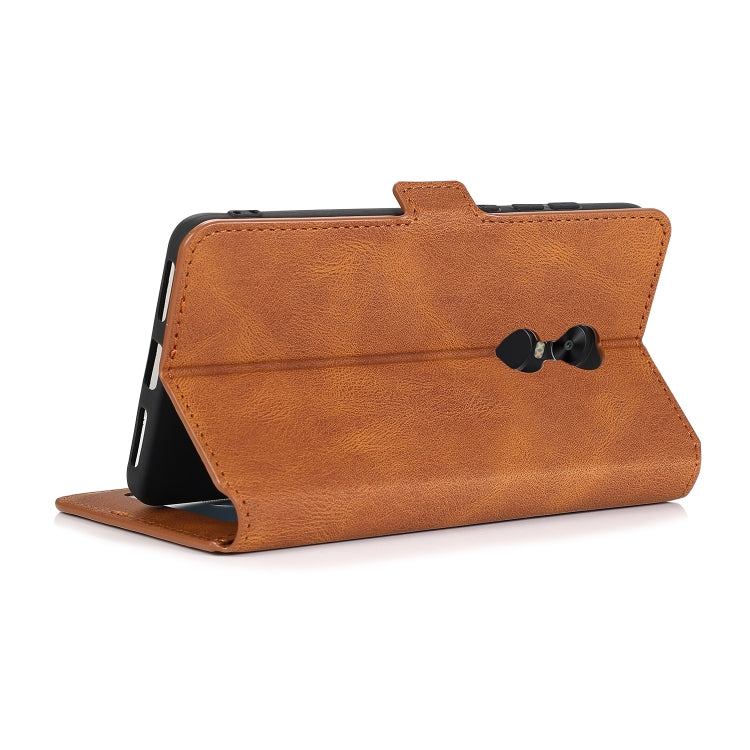 For Xiaomi Redmi Note 4X Retro Magnetic Closing Clasp Horizontal Flip Leather Case with Holder & Card Slots & Photo Frame & Wallet