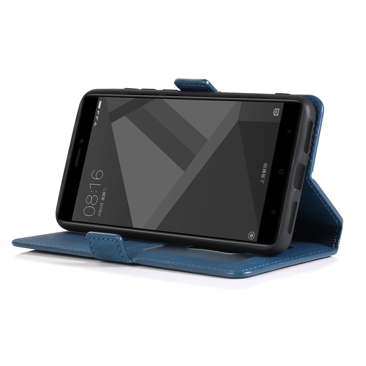 For Xiaomi Redmi Note 4X Retro Magnetic Closing Clasp Horizontal Flip Leather Case with Holder & Card Slots & Photo Frame & Wallet