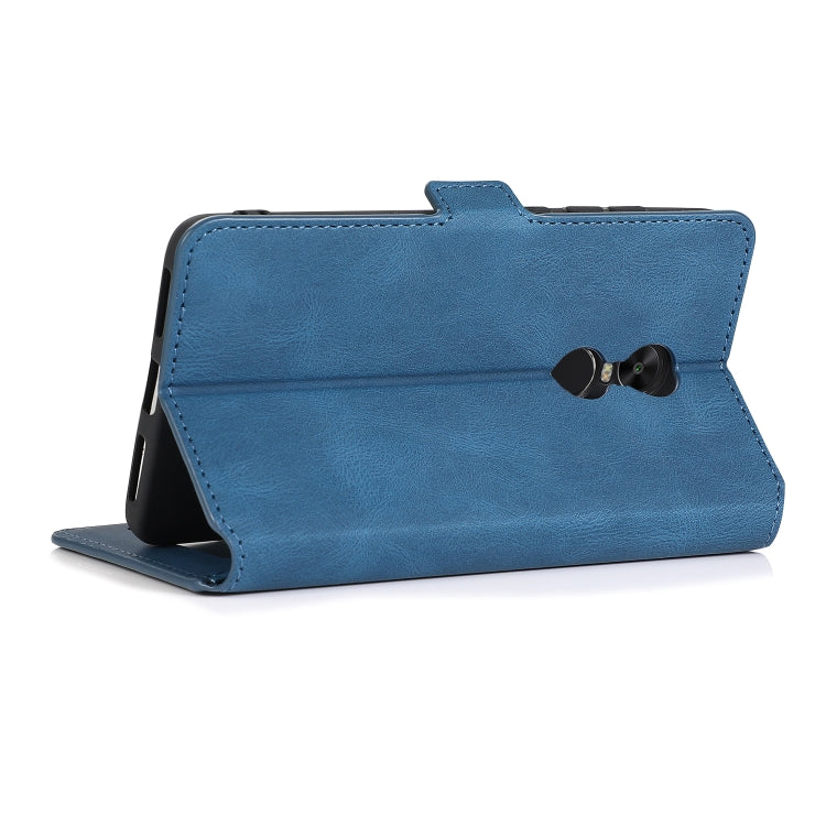 For Xiaomi Redmi Note 4X Retro Magnetic Closing Clasp Horizontal Flip Leather Case with Holder & Card Slots & Photo Frame & Wallet